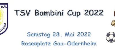 TSV Bambini Cup 2022 am 28. Mai 2022