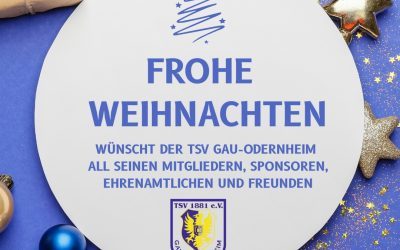 Frohe Weihnachten und erholsame Feiertage!