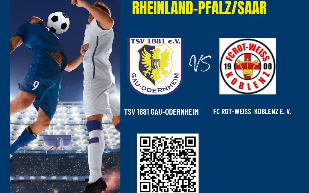 25. Spieltag Oberliga Rheinland-Pfalz/Saar: Endlich wieder zu Hause – Heimspiel unserer 1. am 05.04.2026!