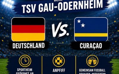 Deutschlands WM-Auftaktspiel beim TSV schauen!