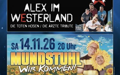 Neue Top-Events in der Petersberghalle – jetzt Karten sichern!